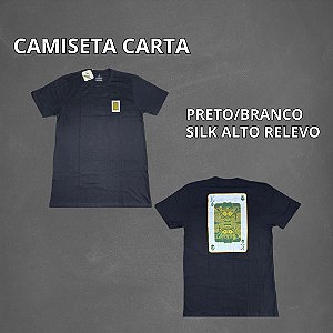 Camiseta Cervejaria CAMPINAS -  Preta Carta