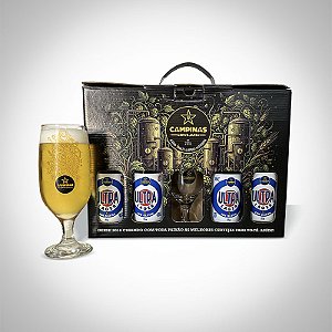 Kit Long Necks com Taça - ULTRA LAGER (Sem glúten)