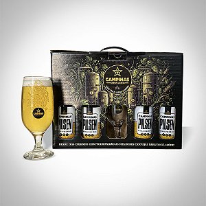 Kit Long Necks com Taça - Pilsen