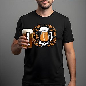 Camiseta Cervejaria CAMPINAS - Caneca de chopp