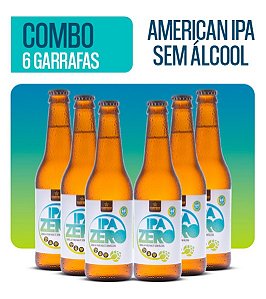 Sexta IPA 33% OFF - Pack de Cerveja Artesanal Sem Álcool - CAMPINAS IPA Zero 355ml - 6 unidades