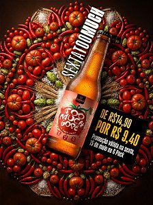 33% OFF 6Pack TOO MUCH GOSE - Pack de Cerveja Artesanal - CAMPINAS Too Much Gose 355ml - 6 unidades