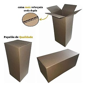 25 Caixas De Papelão Para Correios Sedex E Pac 14x14x33 Cm