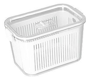 Pote Hermético Organizador Slim Multiuso Paramount 1700ml