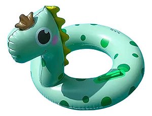 Boia Dinossauro Gigante Piscina Inflável 90cm Infantil Adult