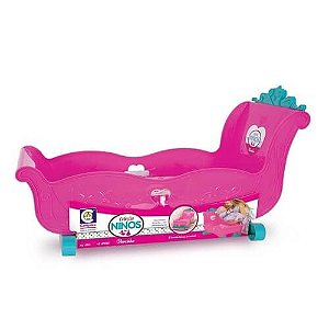 Berço Para Boneca com Manta