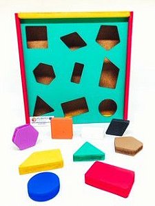 Passa Formas Geometricas 9 pçs