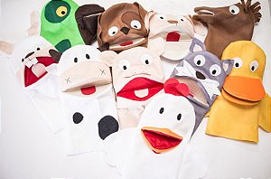 Fantoche ANIMAIS DOMÉSTICOS 10 PÇS