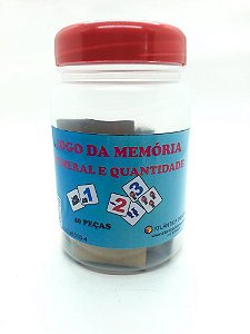 Memoria Numerais e Quantidades em MDF
