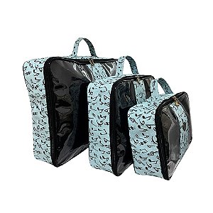 Kit de 3 Bolsas Nécessaire Musical