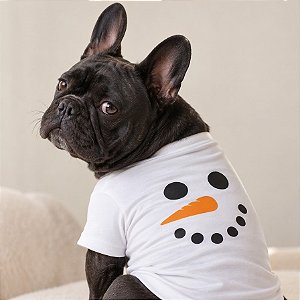 Camiseta de Natal para cachorros "Snow"