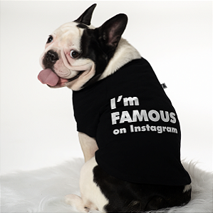 CAMISETA PARA CACHORROS "DIGITAL INFLUENCER"