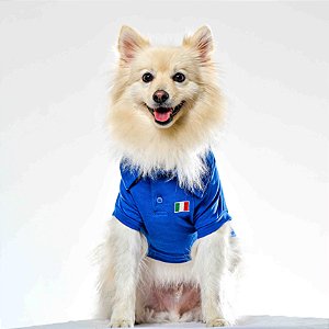 CAMISA POLO PARA CACHORROS "ITÁLIA"