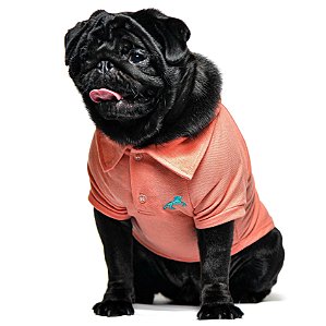 CAMISA POLO PARA CACHORROS "SALMÃO"