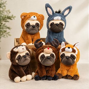 Pelúcia Pug bichinhos
