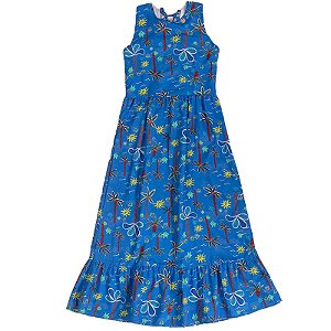 MACAQUINHO XADREZ AZUL CLARO BEBÊ PRECOCE - Brinkaê Moda Infantil