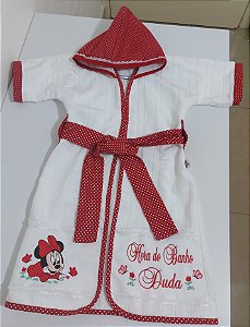 Roupão de Banho Infantil com Capuz