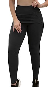 LEGGING  MODELADORA COM SAINHA PRETA