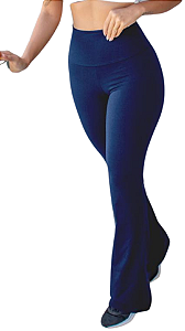 CALÇA FLARE MODELADORA AZUL MARINHO