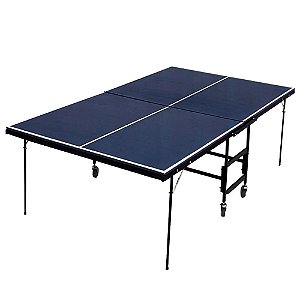 Mesa De Ping Pong Xalingo Tenis Mesa Dobravel Com Rodas