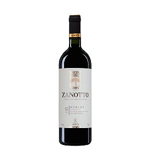 Vinho Fino Tinto Seco Merlot Zanotto 750ML