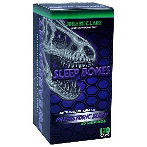 Sleep Bones (5HTP + Melato Formula) 120 Caps - Jurassic Labz