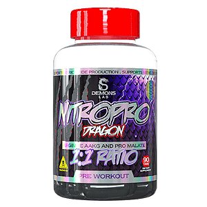 Nitropro Dragon Arginina AAKG ( 90 Tabs ) Demons Lab