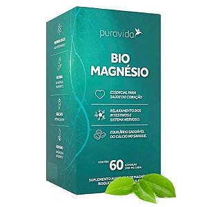 Bio Magnésio ( 60 Caps ) Pura Vida