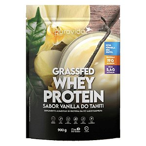 Grassfed Whey Protein ( 450G Vanilla do Tahiti ) Pura Vida