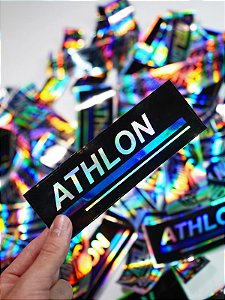 Adesivo Holográfico Athlon