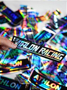 Adesivo holográfico Athlon Speed