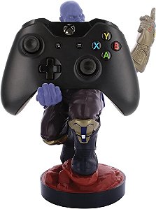 Exquisite Gaming Cable Guys: Marvel Thanos Phone Stand & Controller Holder - Officially Licenced Figure