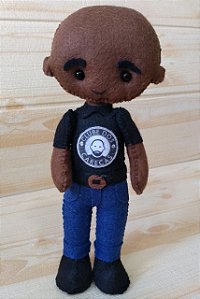 Boneco de Feltro Clube dos Carecas sem barba