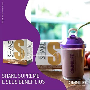 SHAKE SUPREME, CX COM 12 SACHÊS, 600GR