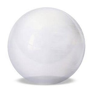 T9-T - GYM BALL 65CM - TRANSPARENTE COM BOMBA DE AR - ACTE