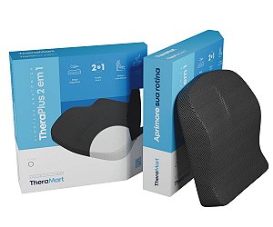 ALMOFADA 2 EM 1 THERAPLUS (ASSENTO E LOMBAR) - THERMART