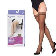 SIGVARIS - EVER SHEER 7/8 - PRETA - M2 (PONT. FECHADA)