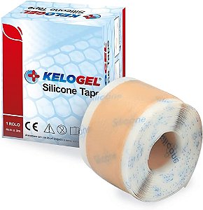 KELOGEL - FITA DE SILICONE TAPE HOSPITALAR - 4x3M