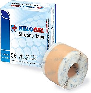 KELOGEL - FITA DE SILICONE TAPE HOSPITALAR - 4x1,5m