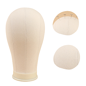 Manequim Cabeça De Pano Para Suporte E Confecções De Prótese Capilar & Perucas Branco, Chapeu , Moda