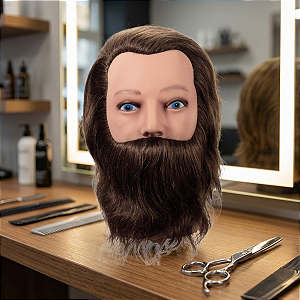 Manequim Masculino Com Barba Sem Suporte