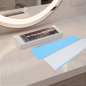 Fitas Adesivas Para Prótese Capilar Air Flex Bonding Azul 30 cm x 4.0 cm 100 Unidades