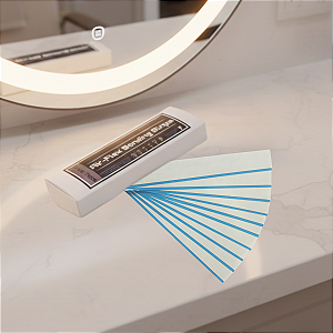 Fitas Adesivas Para Prótese Capilar Air Flex Bonding Azul 30 cm x 4.0 cm 10 unidades