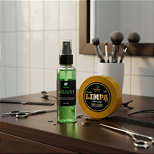 Kit Limpa Fácil - Fita Limpa Tape 15m x 2.5cm + Removedor Adjust 100 ml