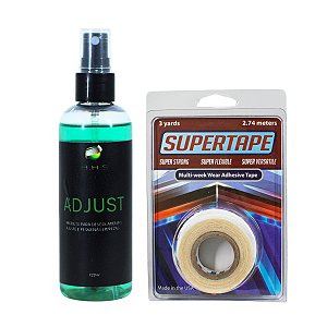 Kit De Manutenção Removedor Adjust 120 ml, Fita Adesiva Super Tape 3 Yards x 1,9 cm Protese Capilar Silicone Hibrida , Peruca , Aplique Hair , BHS