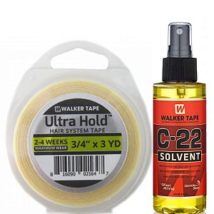 Kit de Manutenção Removedores 30ml, Cola Ultra Hold 15ml, Fita Adesiva Gold  + 10m x 2.5cm