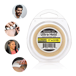 Fita Adesiva Ultra Hold 3 Yards x 2,5 cm Para Prótese Capilar