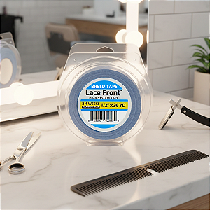 Fita Adesiva Azul Lace Front 36 Yards x 1,3 cm Para Próteses Capilares E Perucas