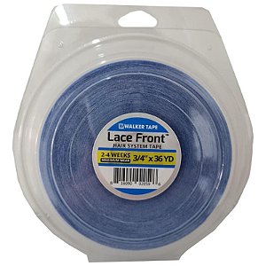 Fita Adesiva Azul Lace Front 36 Yards x 1,9 cm Para Prótese Capilar