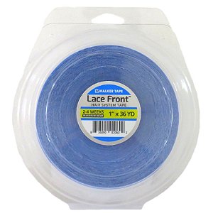 Fita Adesiva Azul Lace Front 36 Yards x 2,5 cm Para Prótese Capilar